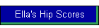 Ella's Hip Scores